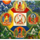 Diapasons des cinq Bouddhas de méditation